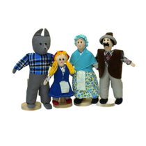 Набор шагающих кукол к сказке "Красная Шапочка" - «globural.ru» - Клин