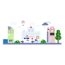 Декоративно - развивающая панель «Поликлиника» - «globural.ru» - Клин