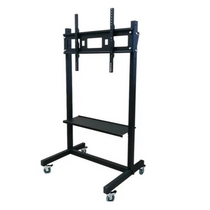 Мобильная напольная стойка для панелей 65-86 дюймов - «globural.ru» - Клин