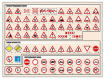 Базовый комплект светового оборудования "Дорожные знаки" с сенсорным беспроводным пультом дистанционного управления - «globural.ru» - Клин