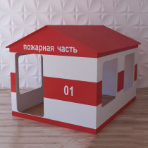Детский игровой домик «Пожарная служба» - «globural.ru» - Клин
