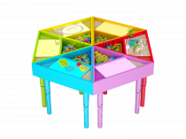 Творческая лаборатория. Стол для детей. Комплектация стандарт - «globural.ru» - Клин