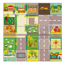 Коврик для логобота Пчелка "Ферма" - «globural.ru» - Клин