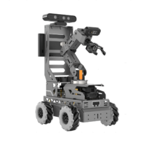 Автономный робот манипулятор "Техник" с колесами всенаправленного движения для изучения операционных систем реального времени, с экраном, лидаром и камерой глубины, поддержкой картографирования и навигации SLAM "Яков" ПРО  - «globural.ru» - Клин