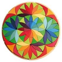 Набор для творческого конструирования орнамент в круге "Цветы" - «globural.ru» - Клин