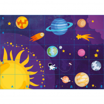 Тематическое поле-маршрутизатор «Космос» для мини-робота Bee-Bot - «globural.ru» - Клин