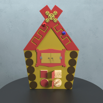 Бизиборд "Избушка" - «globural.ru» - Клин