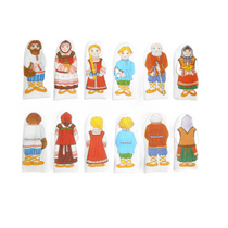 Набор пальчиковых кукол "Семья русская" - «globural.ru» - Клин