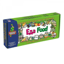 Домино пластмассовое на английском языке «Еда» - «globural.ru» - Клин