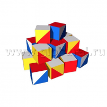 Кубики «Сложи узор» средние - «globural.ru» - Клин