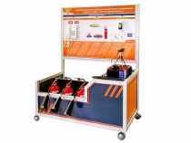 Многофункциональный интерактивный учебно-тренировочный комплекс средств тушения пожара МКШ-01/ОГ (практические занятия с огнетушителями) - «globural.ru» - Клин