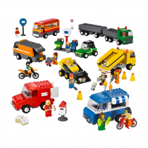 Набор "Общественный и муниципальный  транспорт. LEGO" - «globural.ru» - Клин