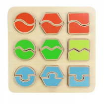 Панель "Геометрические формы - половинки" - «globural.ru» - Клин