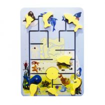 Дидактическая панель "Среда обитания Океан" - «globural.ru» - Клин