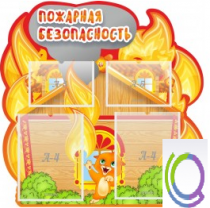 Стенд "Пожарная безопасность" (вариант 5) - «globural.ru» - Клин