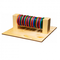 Тактильно-развивающая панель «Цветные круги» (вариант 2) - «globural.ru» - Клин