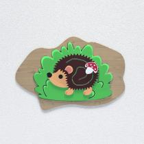 Бизиборд «Ежик» - «globural.ru» - Клин