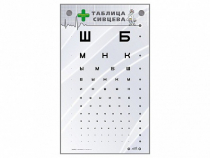 Интерактивный стенд "Таблица Сивцева" - «globural.ru» - Клин