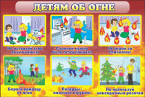 Стенд "Детям об огне" - «globural.ru» - Клин