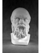 Гипсовая голова Сократ - «globural.ru» - Клин