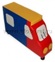 Напольная мягкая игрушка "Грузовик" каталка - «globural.ru» - Клин