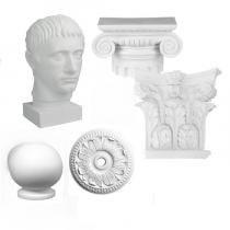 Комплект гипсовых моделей для натюрморта  - «globural.ru» - Клин