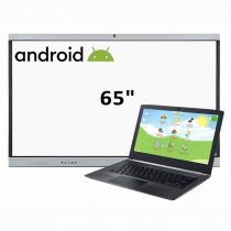 Интерактивная панель 65", ноутбук - «globural.ru» - Клин