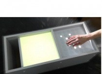 Интерактивный стол «Малыш», совмещенный со столом для рисования песком и с кармашком для песка - «globural.ru» - Клин