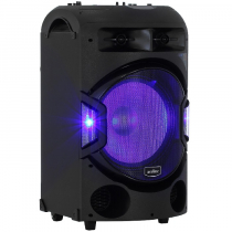 Переносная мобильная акустическая система с возможностью подключения микрофона и проигрывания аудиофайлов с флеш-накопителя мощностью не менее 250 Вт - «globural.ru» - Клин