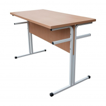 Стол обеденный 6-ти местный на металлокаркасе для скамеек - «globural.ru» - Клин