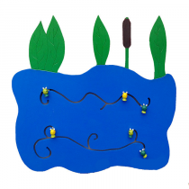 Декоративно-развивающая панель «Пруд» (вариант 1) - «globural.ru» - Клин