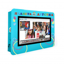 Интерактивная визитная карточка «Детский сад» 32” standart - «globural.ru» - Клин