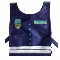 Жилет ролевой: Инспектор ДПС - «globural.ru» - Клин