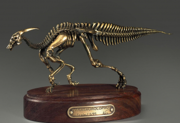 Модель скелета динозавра Parasaurolophus  - «globural.ru» - Клин