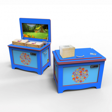 Дидактический развивающий "Сундучок логопеда" - «globural.ru» - Клин