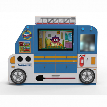 Профессиональный интерактивный развивающий комплекс с коррекционной направленностью "Логопедическая машина МЧС" Logo 27 - «globural.ru» - Клин