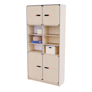 Рабочий стеллаж для воспитателя из коллекции «НЕГА» (цвет бежевый) - «globural.ru» - Клин