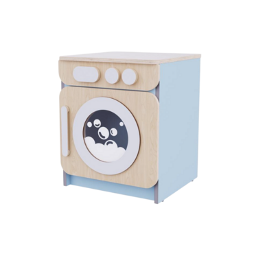 Стиральная машина из коллекции «НЕГА» (голубой) - «globural.ru» - Клин