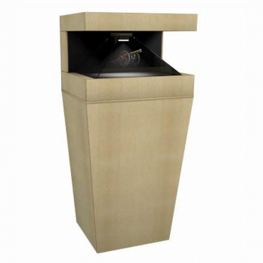 Напольная 3D пирамида с тремя проекциями - «globural.ru» - Клин