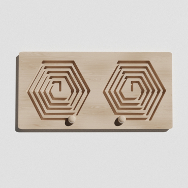 Такт-панель "Пятиугольный лабиринт №6" - «globural.ru» - Клин