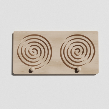 Такт-панель "Круглый лабиринт №8" - «globural.ru» - Клин