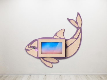 «Косатка» - Декоративная сенсорная панель 32" - «globural.ru» - Клин