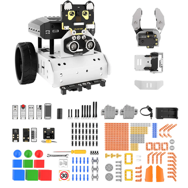 Базовый робототехнический набор "Техник" для конструирования, изучения электроники и микропроцессоров и информационных систем и устройств "Айва" - «globural.ru» - Клин