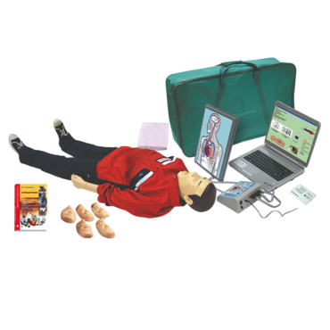 "Максим В/Р" Тренажёр сердечно-лёгочной и мозговой реанимации взрослого и ребёнка с обучающей компьютерной анимационной программой - «globural.ru» - Клин