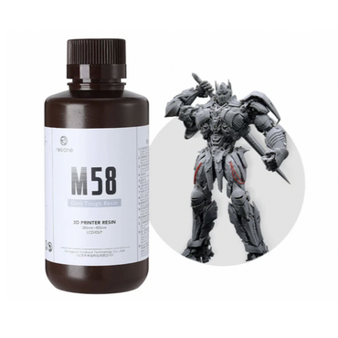 Фотополимерная смола Resione M58 Tough ABS прочная цвет серый - «globural.ru» - Клин
