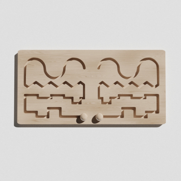 Такт-панель "Воздушный Лабиринт №13" - «globural.ru» - Клин