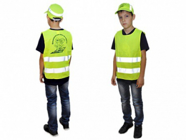 Световозвращающий жилет-накидка для пешеходов - «globural.ru» - Клин