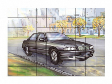 Магниты-пазлы "Автомобиль" - «globural.ru» - Клин