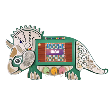 Интерактивный бизиборд "Динозавр Визи" - «globural.ru» - Клин