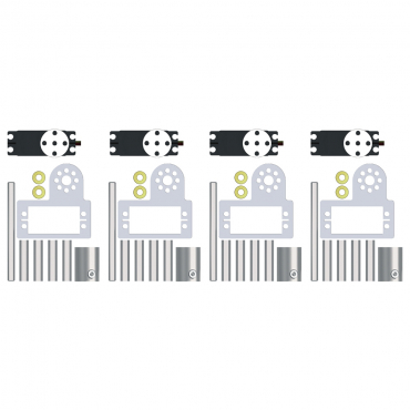 Набор сервоприводов X TETRIX MAX - «globural.ru» - Клин